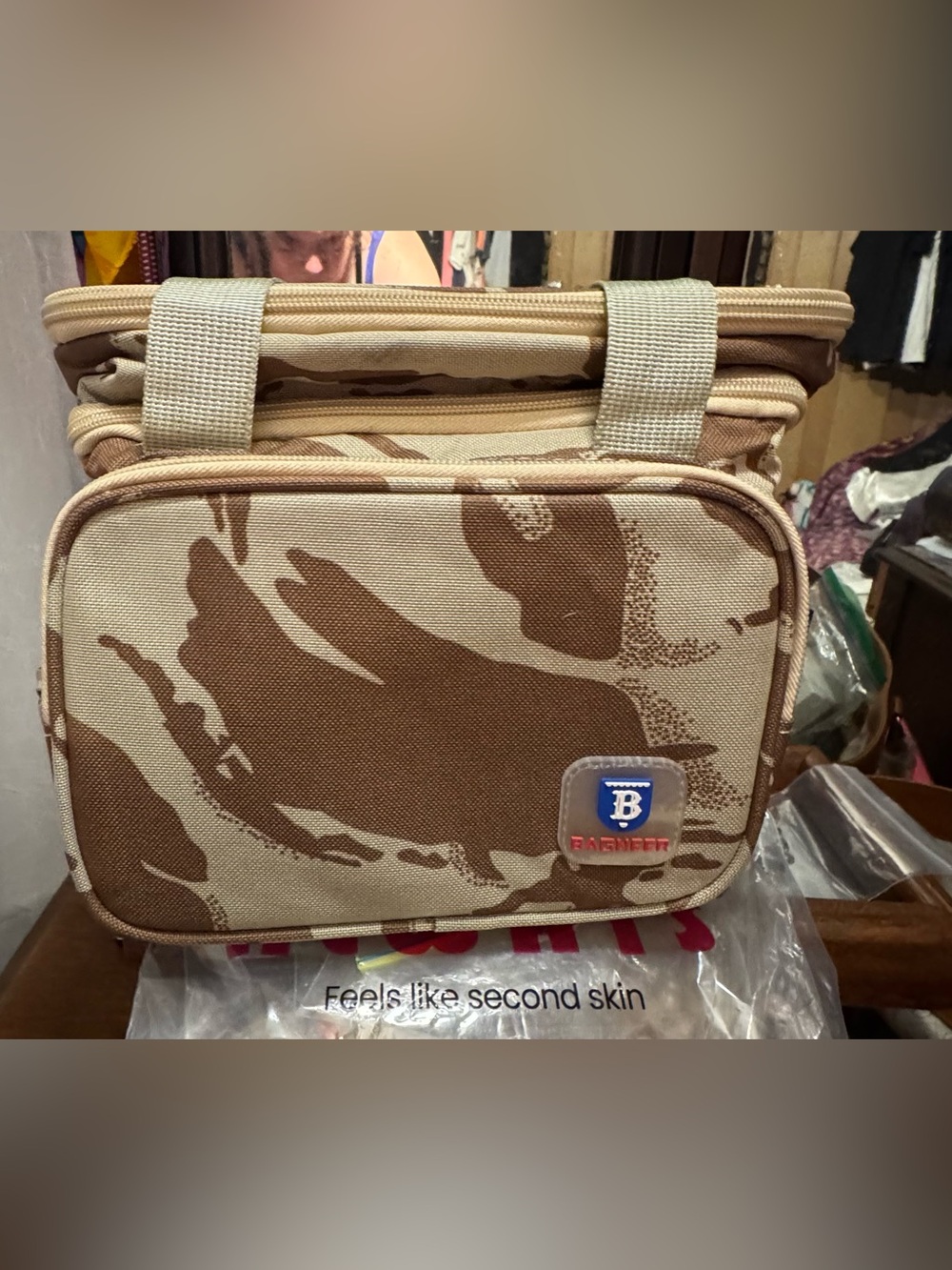 Bagneer Desert Camo Thermal Lunch Box Organizer